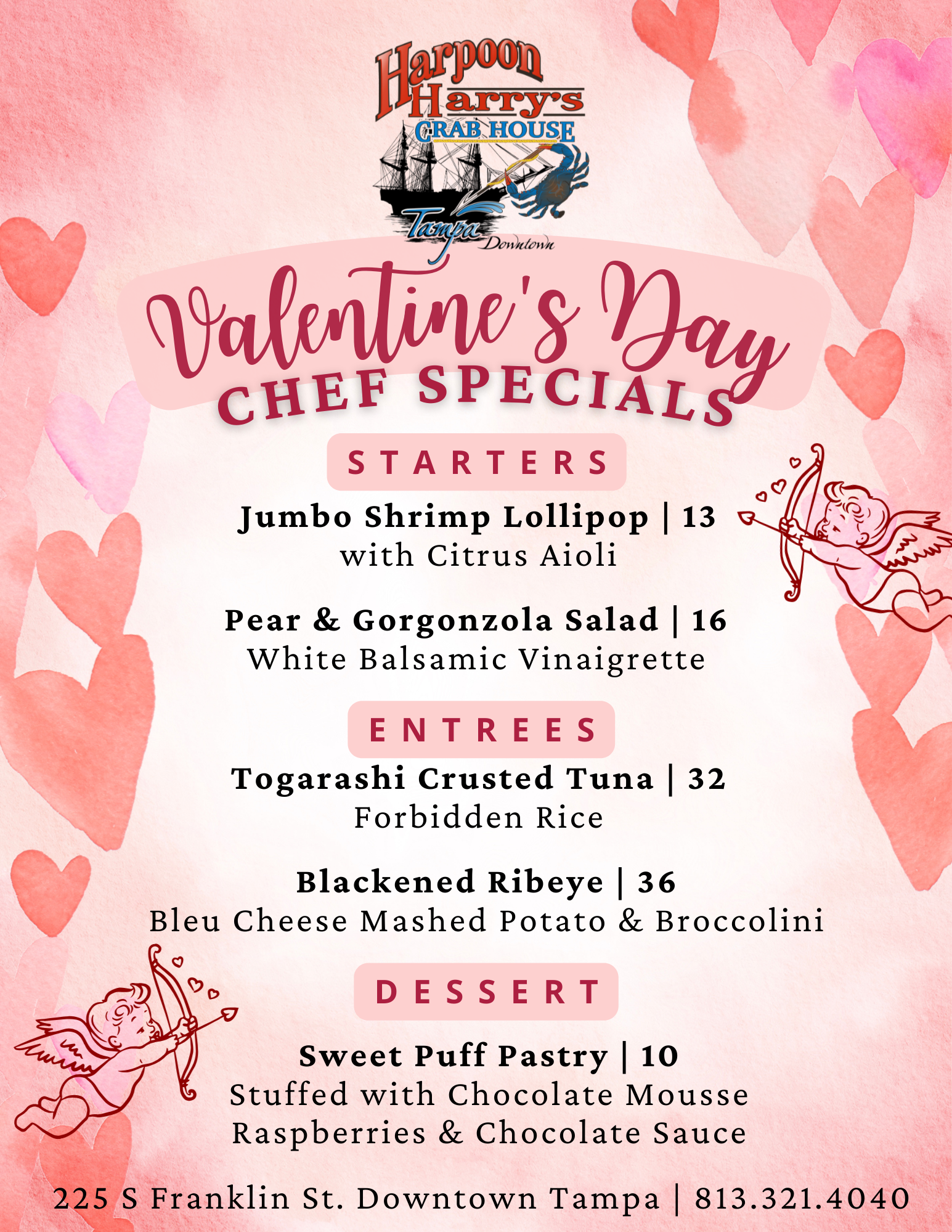 Valentine’s Day Specials