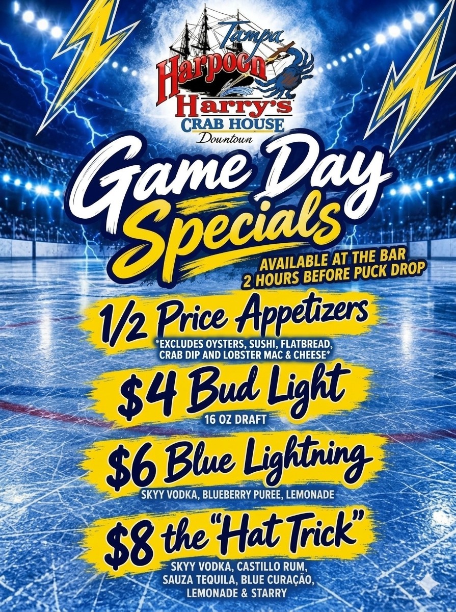 Game Day Specials!